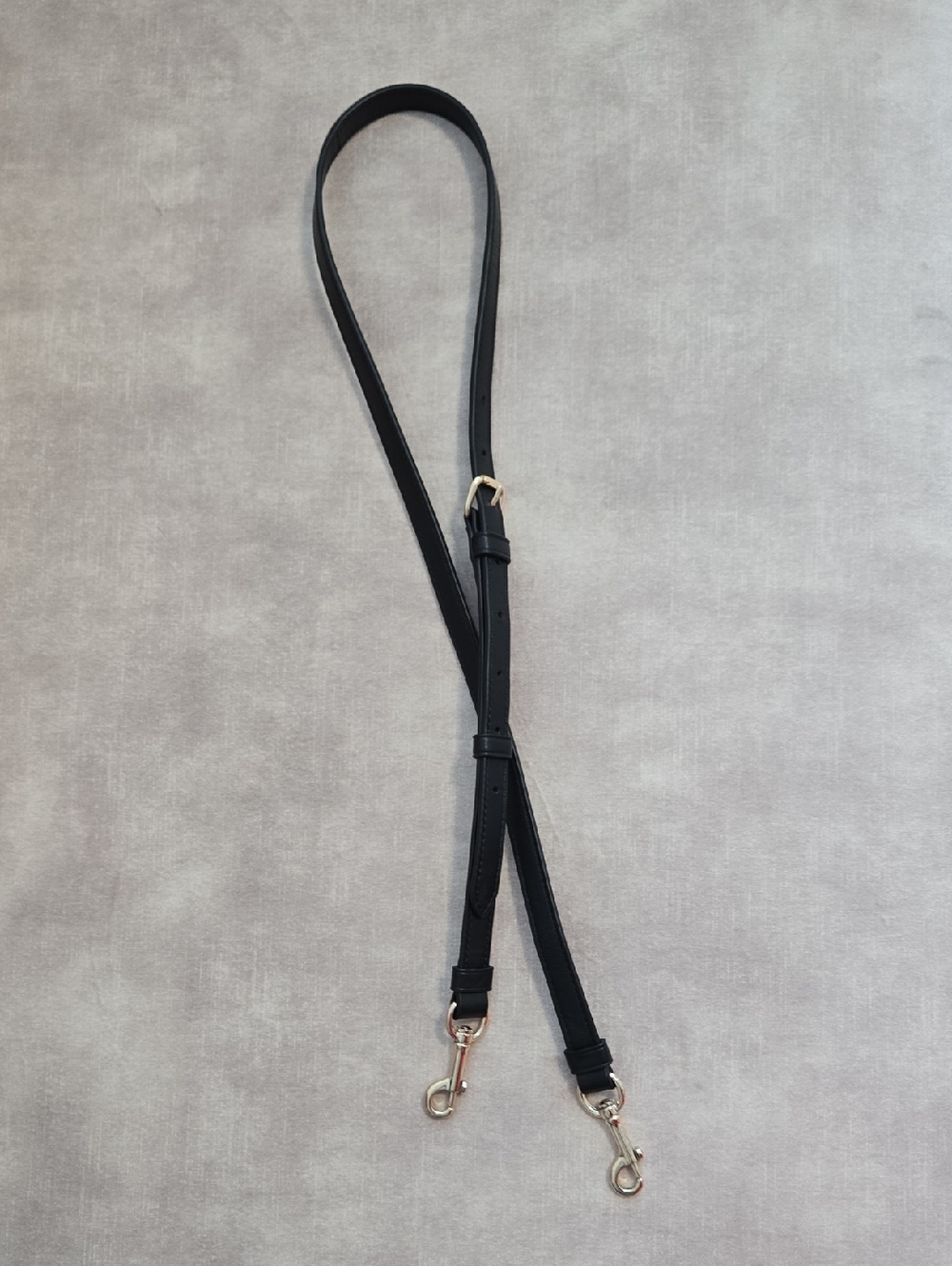 Coach Black Smooth Leather Crossbody Strap